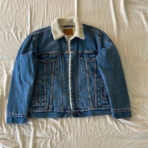 Levi’s Strauss & Co. Sherpa lined denim jacket